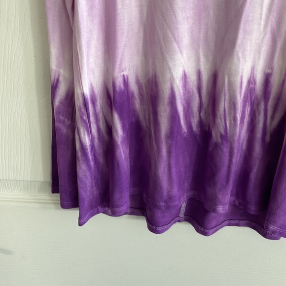 NWT Girls Justice LS Tied Dyed Shirt - Picture 3 of 4